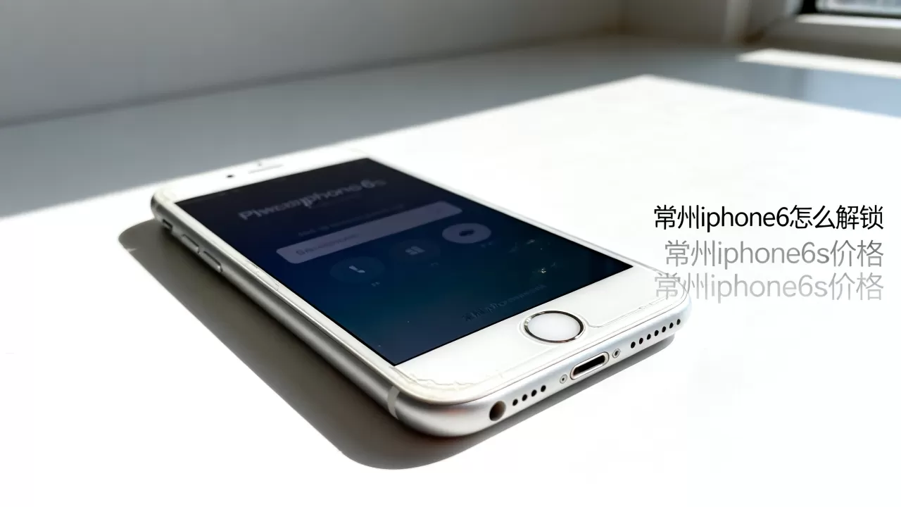 常州iphone6s怎么解锁，常州iphone6s价格