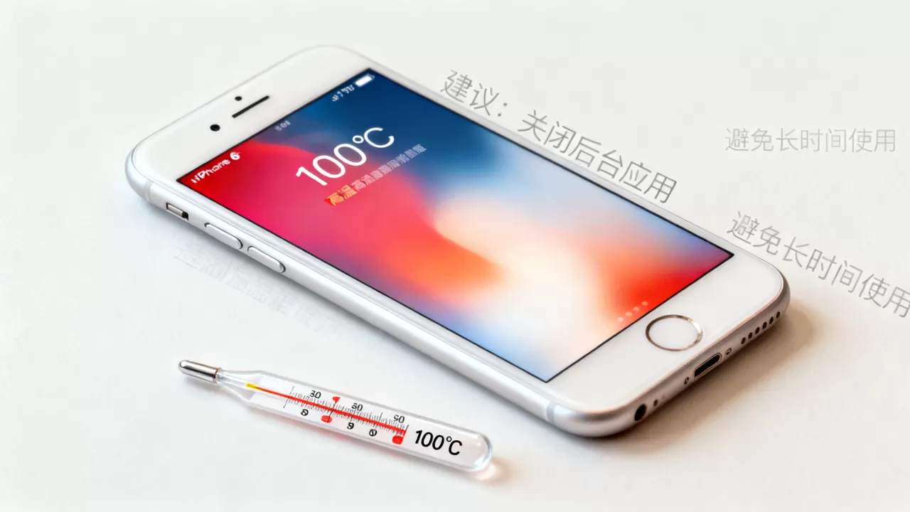 iphone6手机100度高温发烫怎么办，iphone6发烫