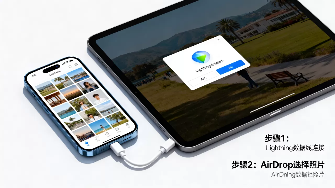 iphone照片如何导入ipad，iphone照片导入ipad