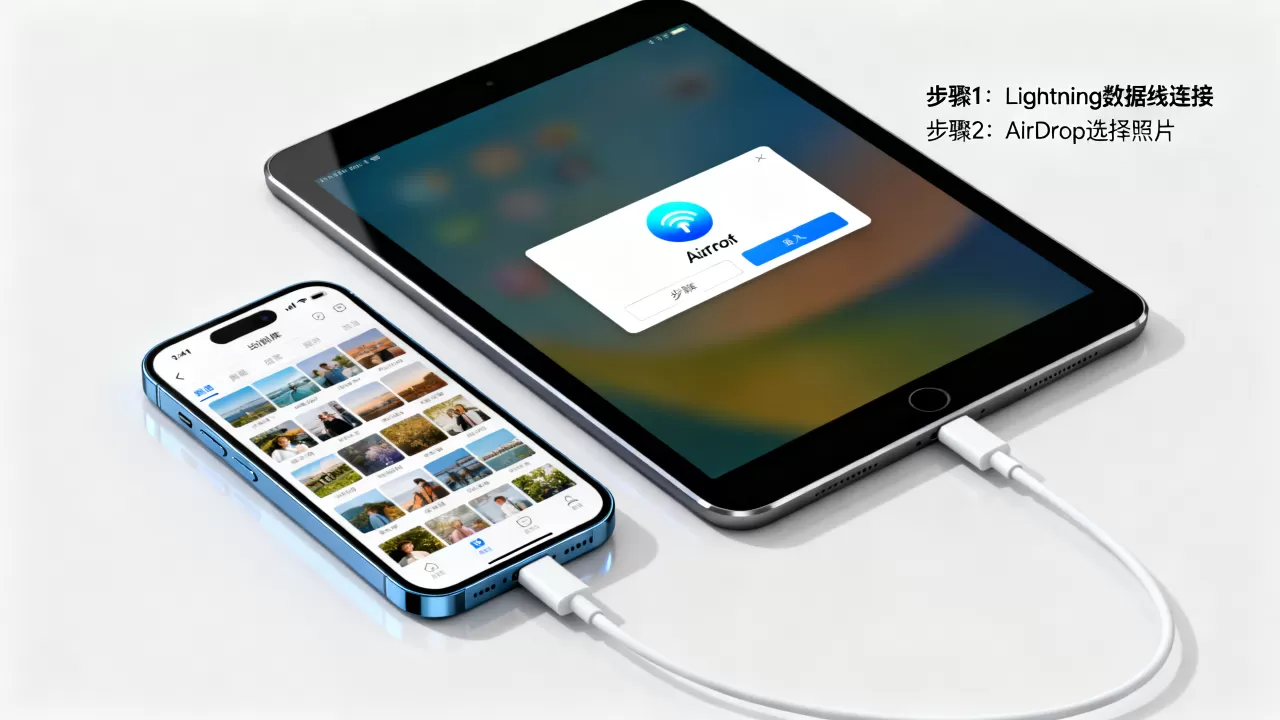 iphone照片如何导入ipad，iphone照片导入ipad