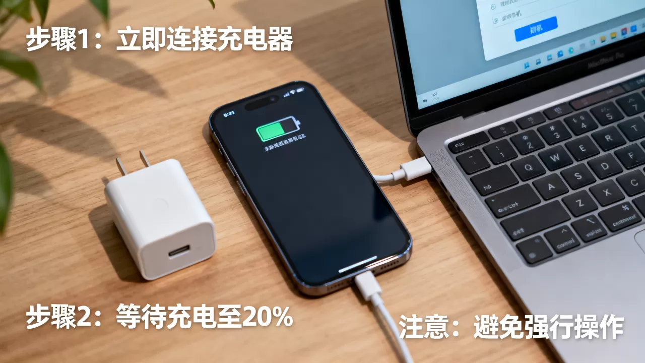 刷机过程中手机没电了怎么办，手机没电会怎样