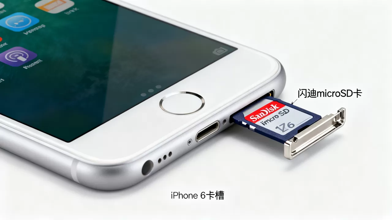 iphone6闪迪，iphone6闪迪卡能用吗