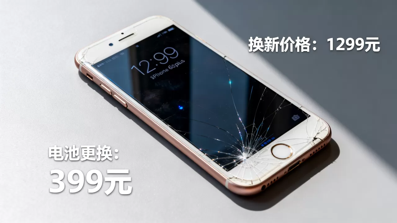 iPhone6splus换新多少钱，iPhone6splus电池更换价格