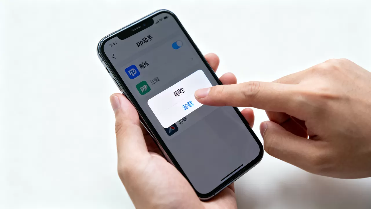 pp助手怎么删除 iphone，pp助手卸载iphone软件