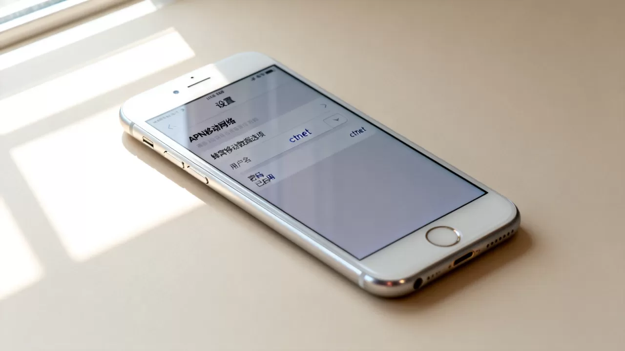 iphone6电信apn怎么设置，iphone6电信apn设置方法