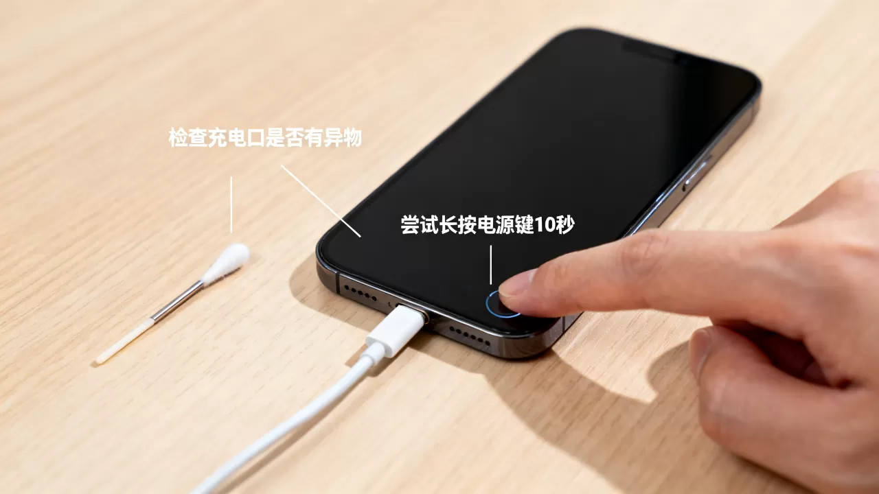 iPhone不显示手机怎么办？iPhone屏幕不亮解决方法