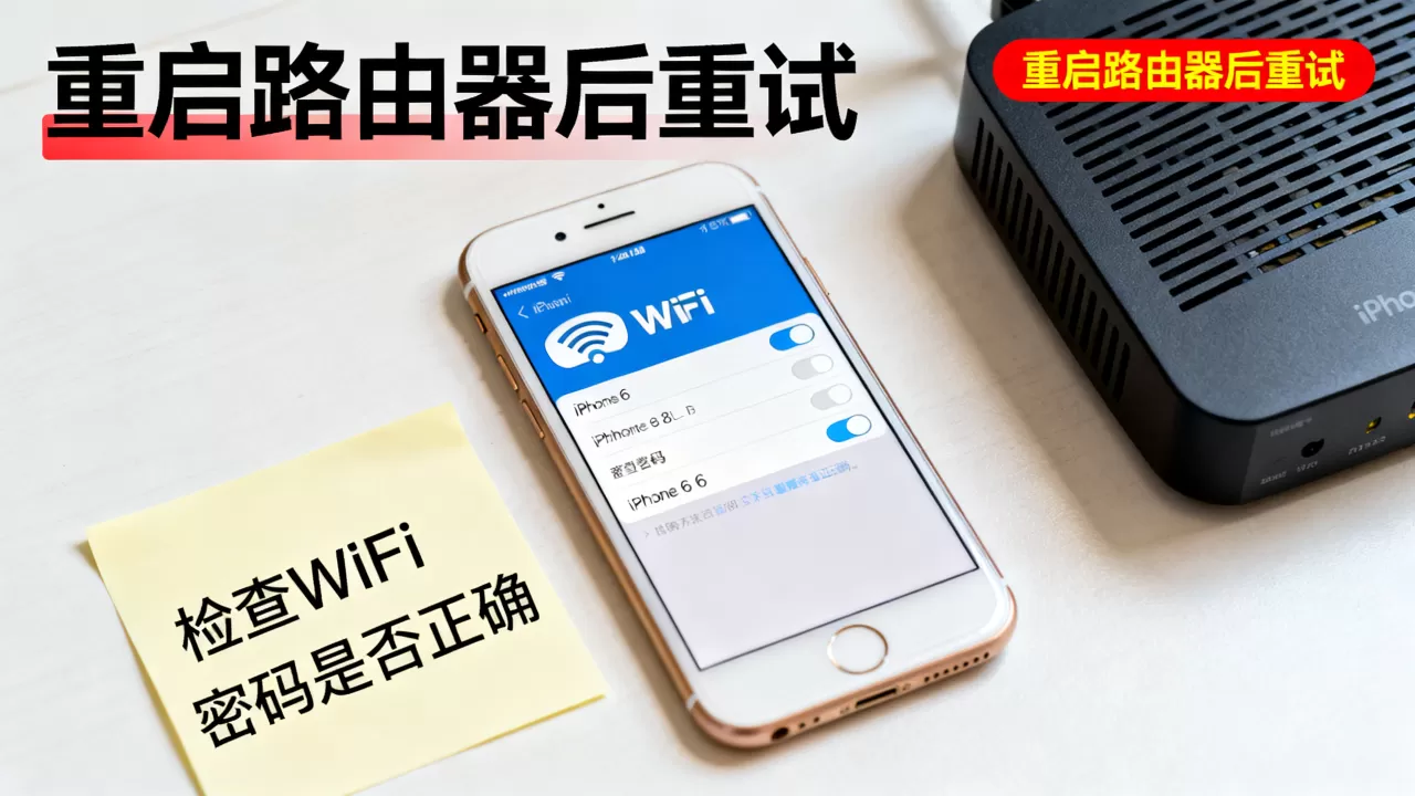 iphone6连不上wifi怎么办，iphone6 wifi断连修复