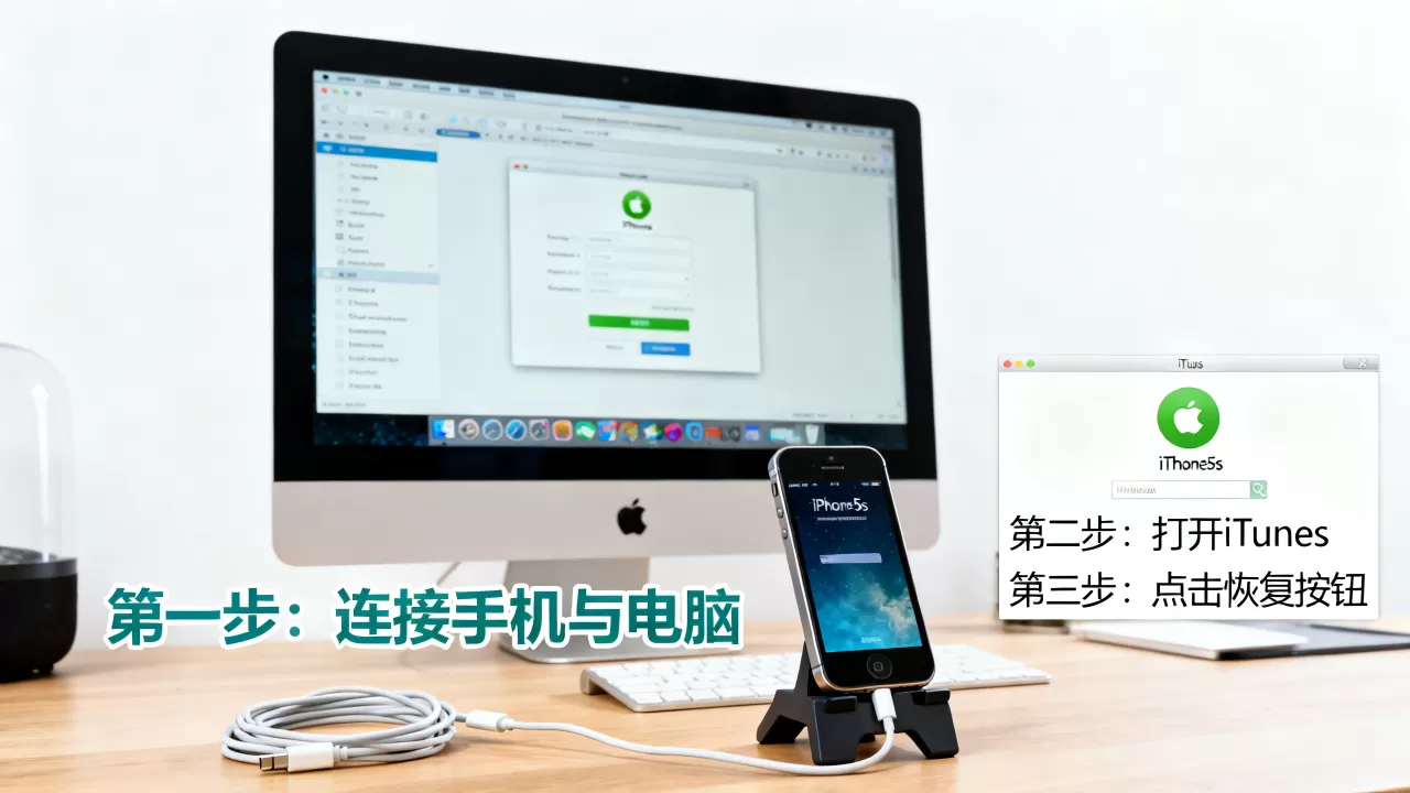 5s土豪金刷机教程，iPhone5s刷机失败怎么办
