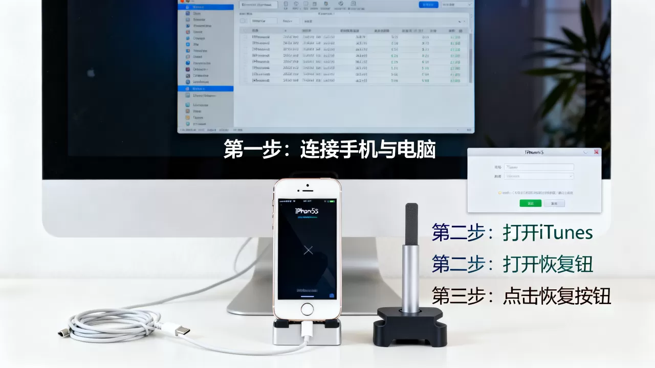 5s土豪金刷机教程，iPhone5s刷机失败怎么办