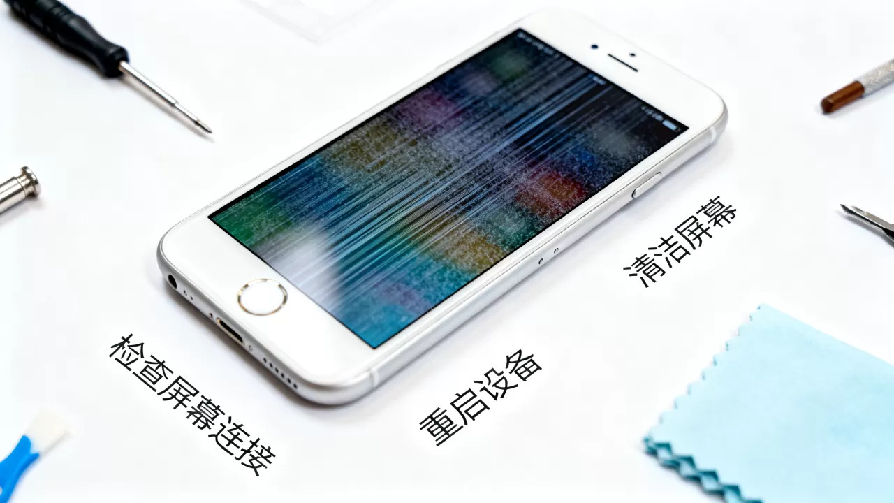 iphone6屏幕假，iphone6屏幕显示异常怎么解决
