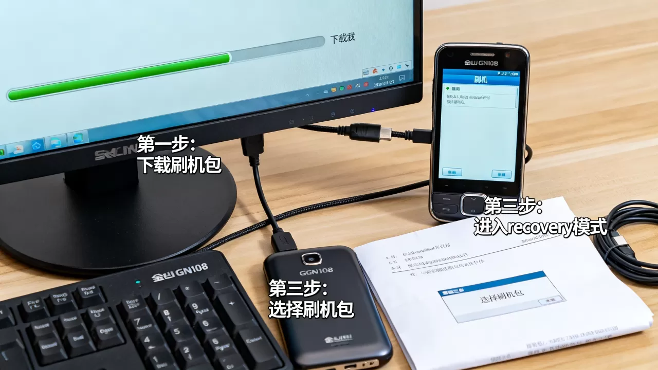 金立gn108刷机教程，金立gn108怎么刷机