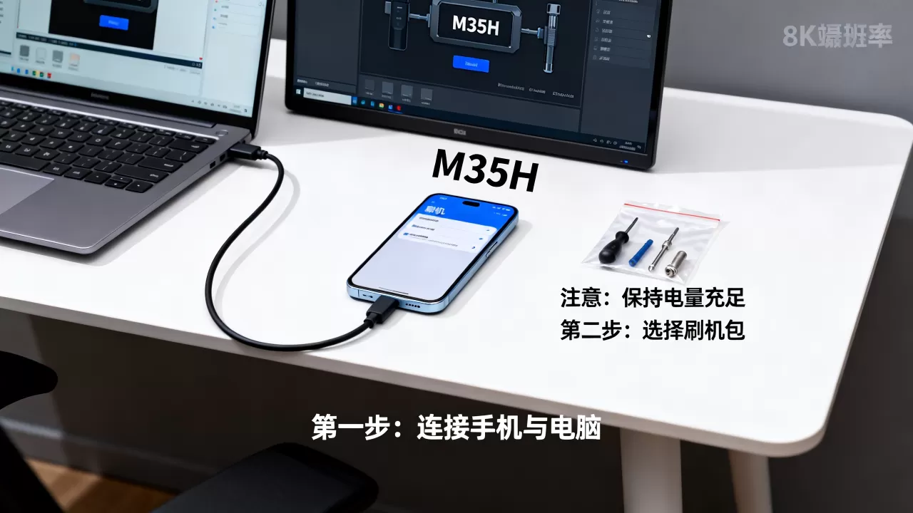 m35h刷机教程，m35h刷机失败怎么解决