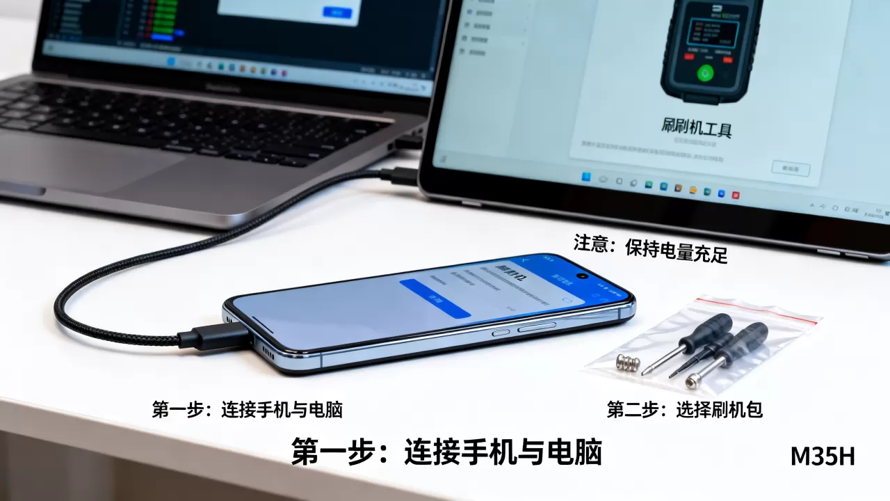 m35h刷机教程，m35h刷机失败怎么解决