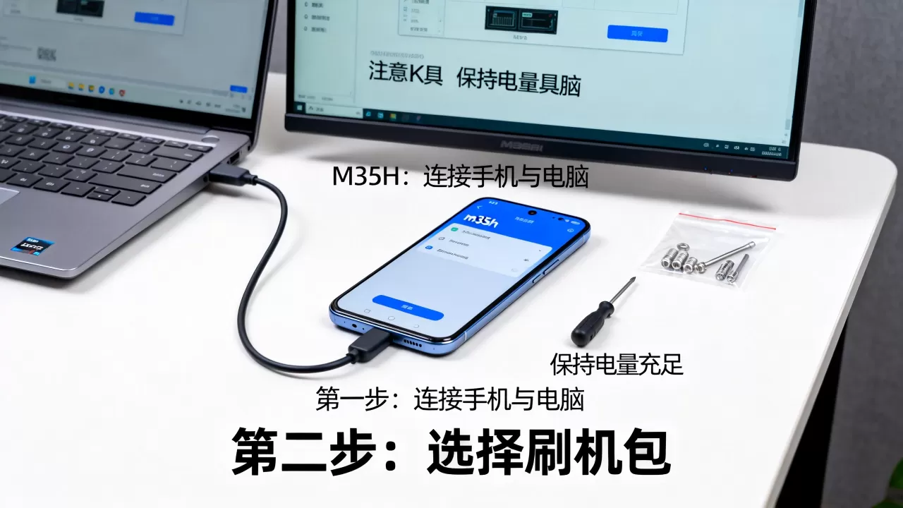 m35h刷机教程，m35h刷机失败怎么解决