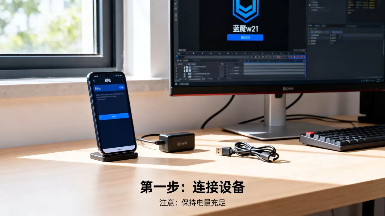 蓝魔w21刷机教程，蓝魔w21刷机失败怎么办
