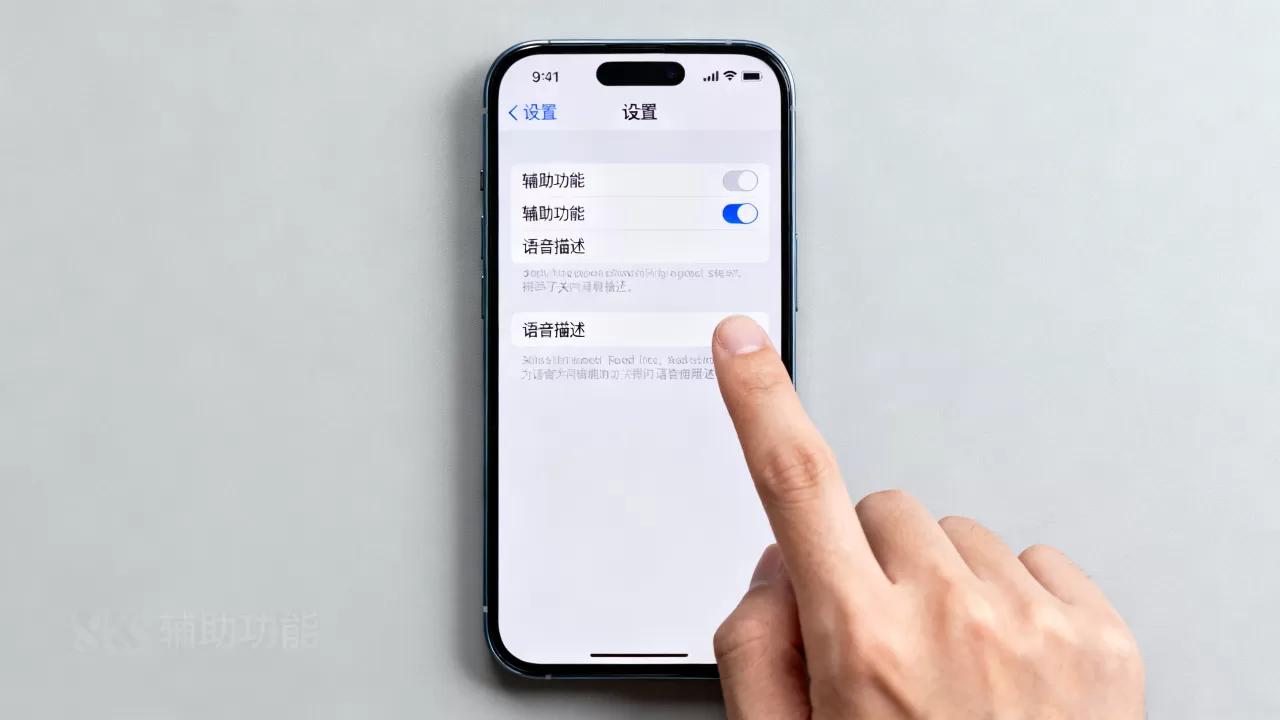 iphone盲人模式怎么关闭，iphone怎么关闭语音描述
