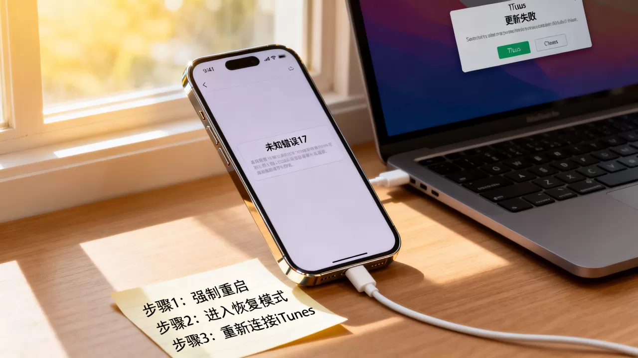 iPhone发生未知错误17怎么办?iPhone更新失败解决方法 iPhone发生未知错误17怎么办?iPhone更新失败解决方法