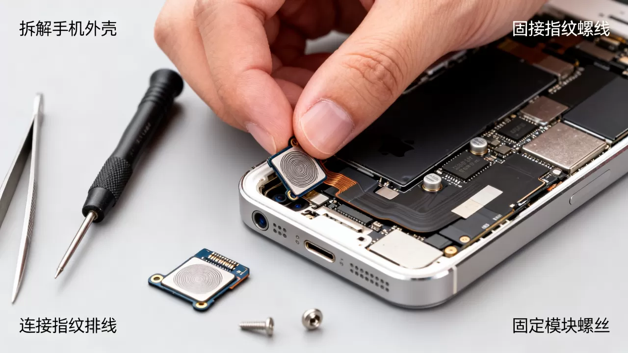 iphone5改指纹教程,iphone5加指纹模块 iphone5改指纹教程,iphone5加指纹模块
