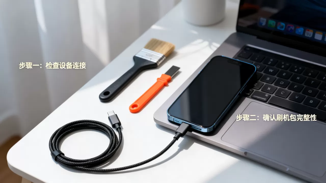 一键式离线刷机失败怎么办，一键式离线刷机