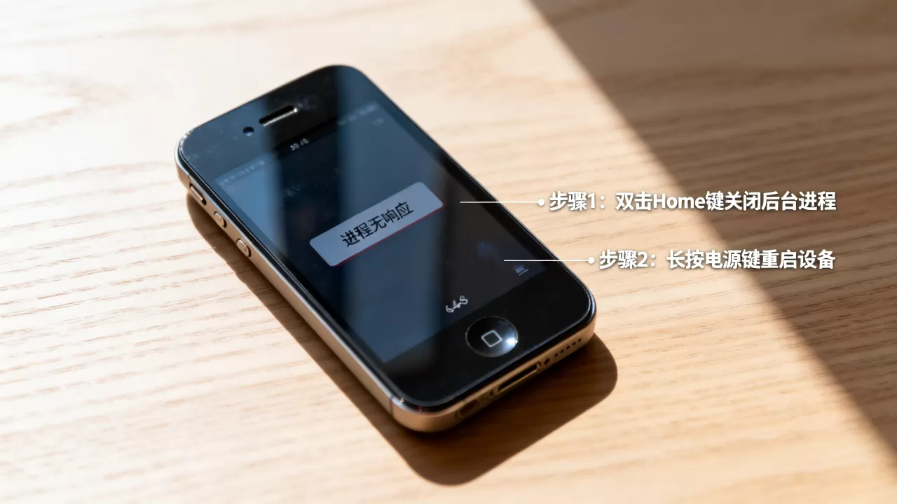 iphone4s进程卡死怎么办，iphone4s进程