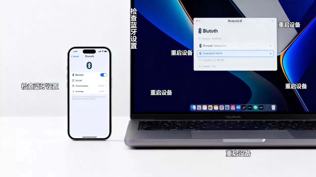 iphone和mac蓝牙连接不上怎么办，iphone和mac蓝牙连接