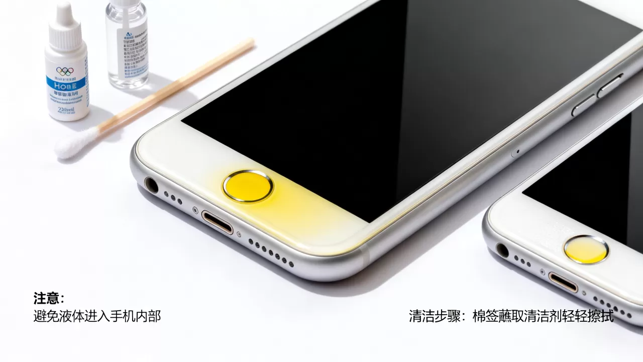 iPhone home键变色了怎么办？苹果Home键变黄修复