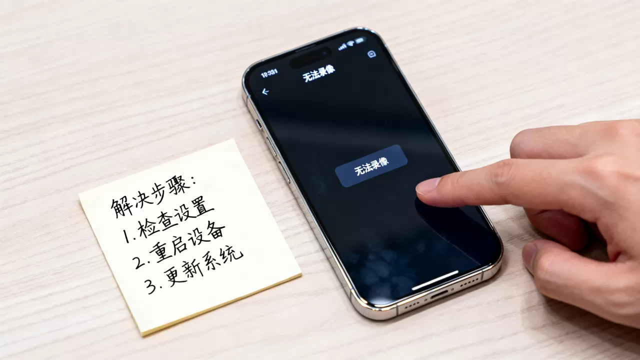 iphone没有录像功能了,苹果手机相机无法录像怎么解决 iphone没有录像功能了,苹果手机相机无法录像怎么解决