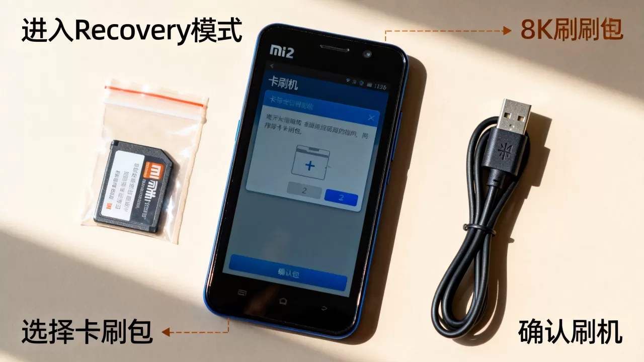 小米2怎么卡刷机教程，小米2刷机卡死怎么办