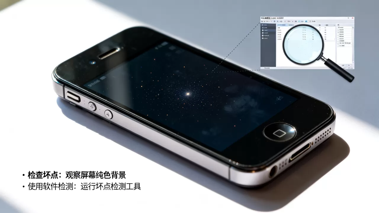 iphone4s坏点怎么解决，iphone4s坏点