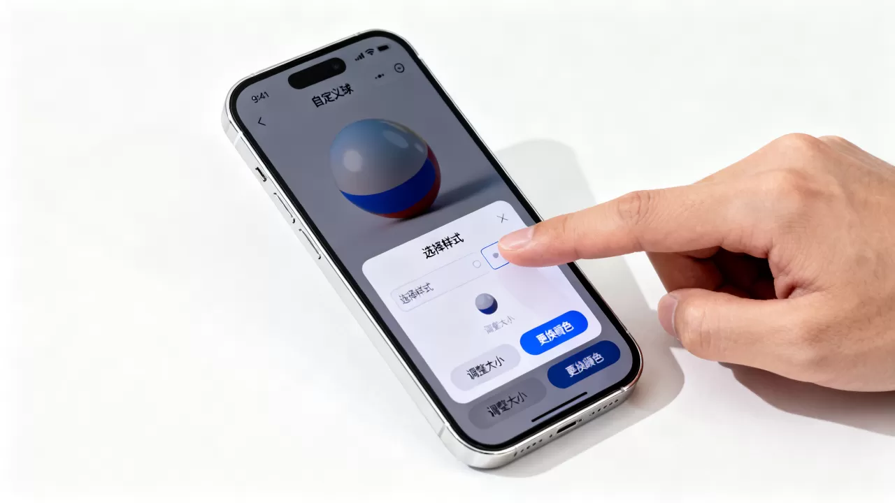 iphone自定义球怎么设置？iphone自定义球教程