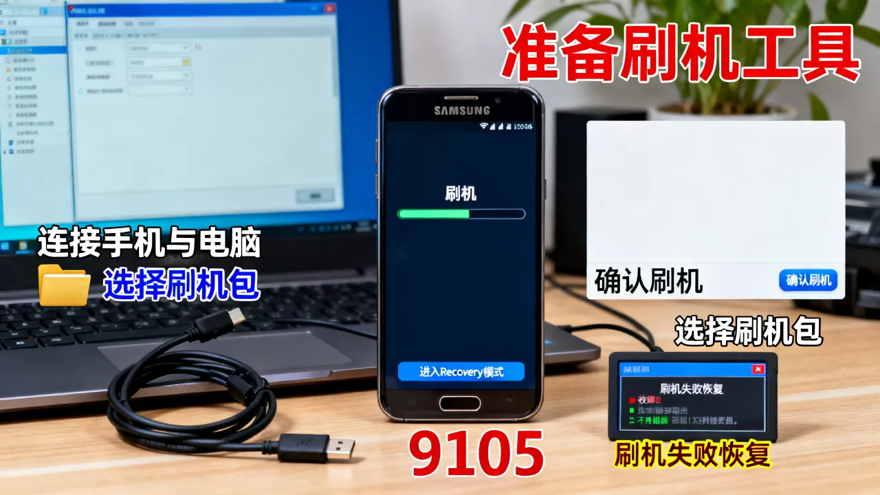 三星9105刷机教程，三星9105刷机失败怎么办