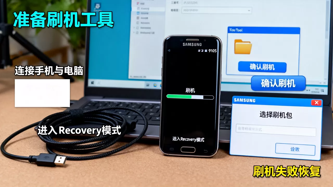 三星9105刷机教程，三星9105刷机失败怎么办