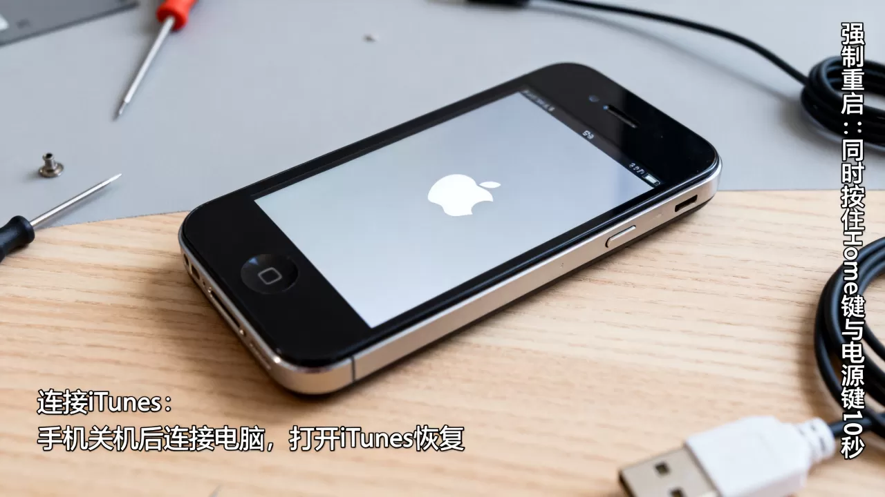 iphone3白苹果怎么办，iphone3白苹果解决方法