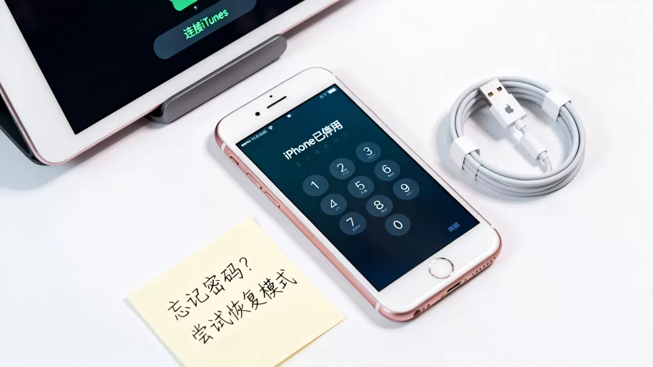 iphone6开机锁怎么办，iphone6开机密码忘记怎么解锁