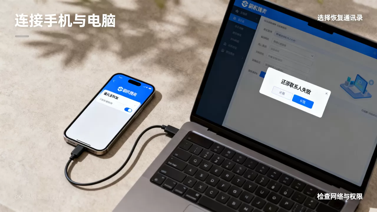 刷机精灵还原联系人失败怎么办,刷机精灵怎么恢复通讯录 刷机精灵还原联系人失败怎么办,刷机精灵怎么恢复通讯录