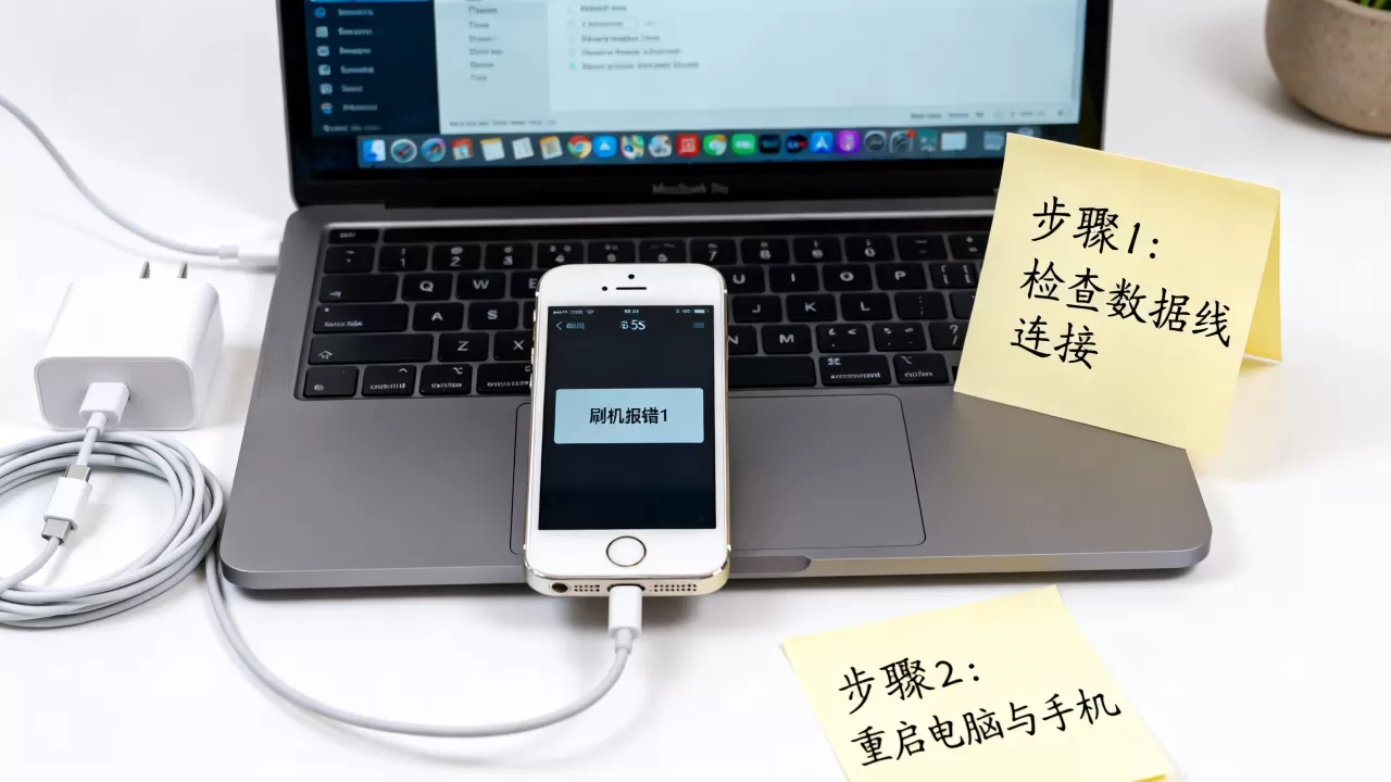 5s刷机报错1怎么办，iPhone 5s刷机失败解决方法