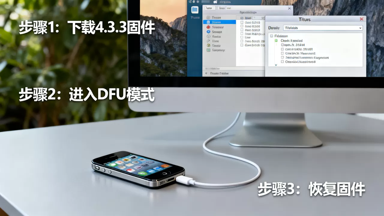 iphone4降级4.3.3教程,iphone4降级4.3.3 iphone4降级4.3.3教程,iphone4降级4.3.3