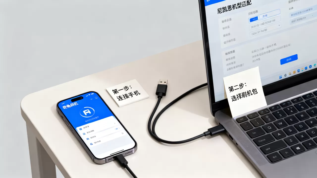 奇兔刷机尼凯恩教程，奇兔刷机怎么用