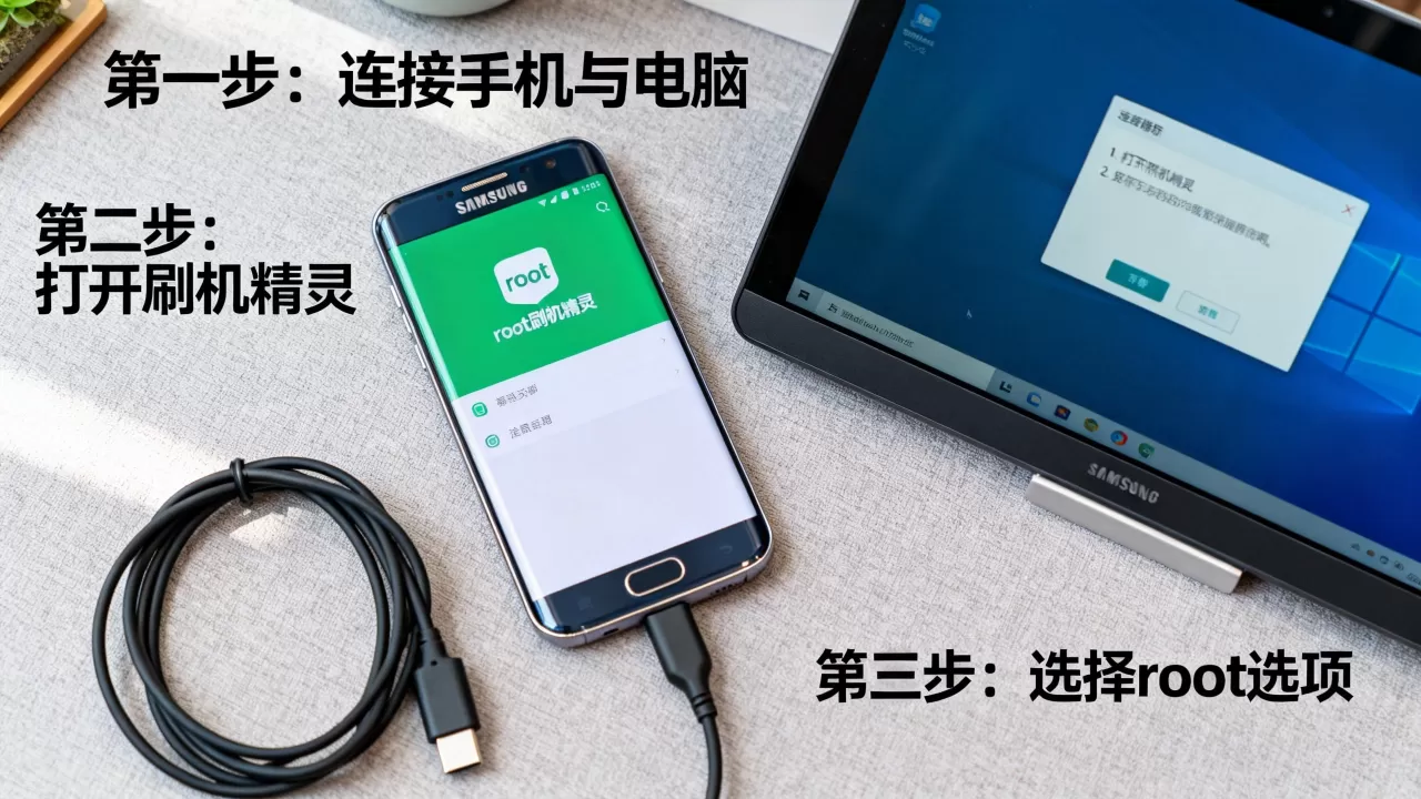 三星root刷机精灵怎么操作，三星手机root工具