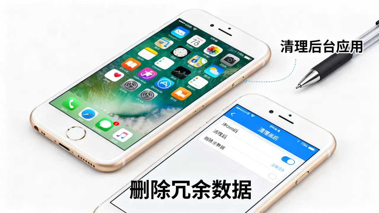 iphone6系统卡怎么办，iphone6卡顿优化