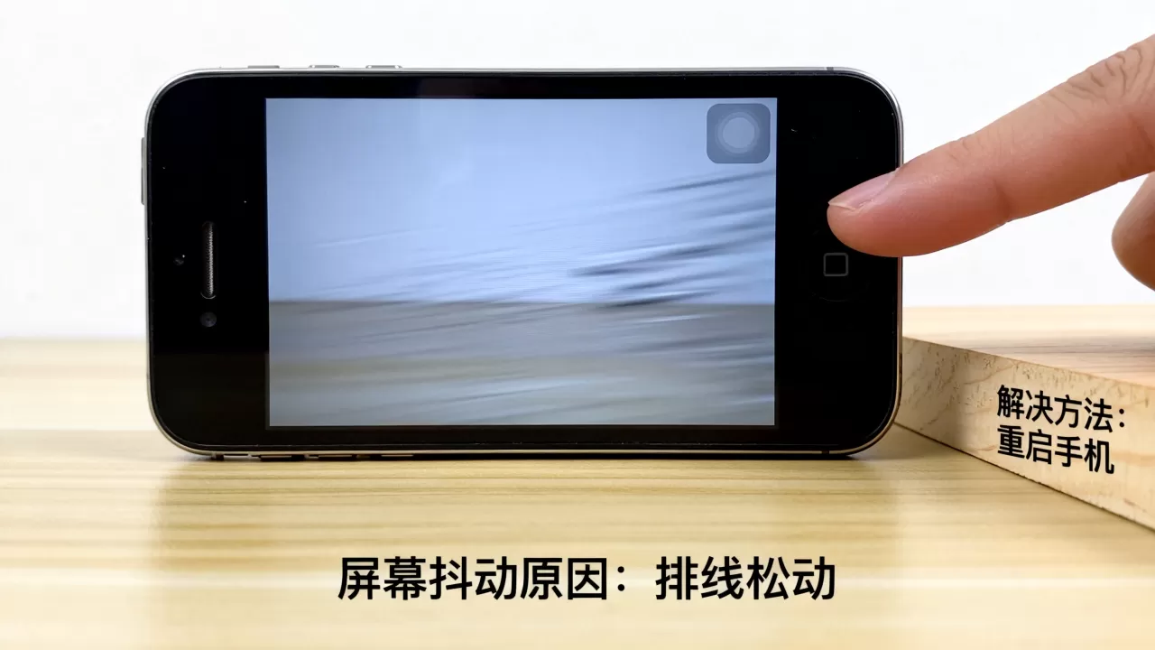 iphone4屏幕抖动怎么办，iphone4屏幕抖动原因