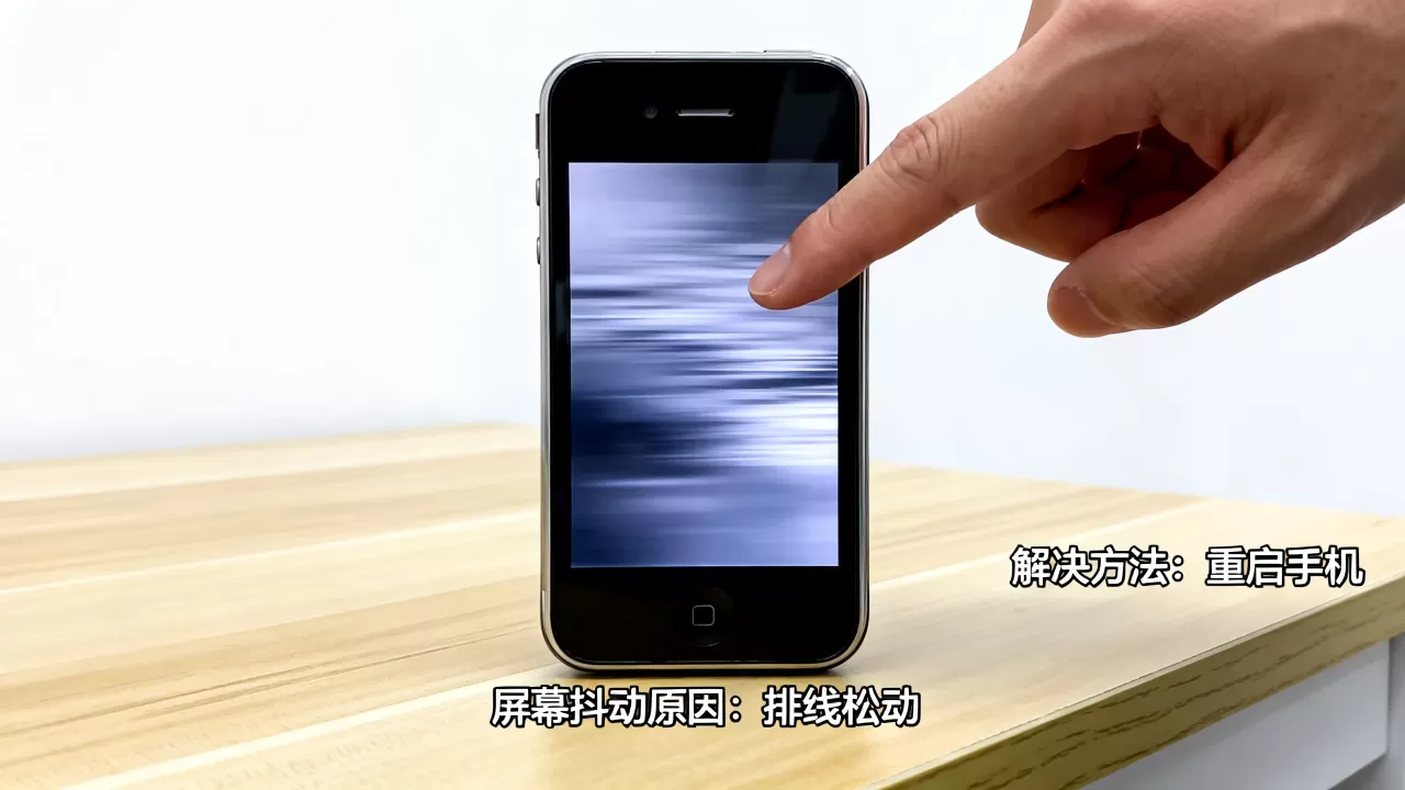 iphone4屏幕抖动怎么办，iphone4屏幕抖动原因