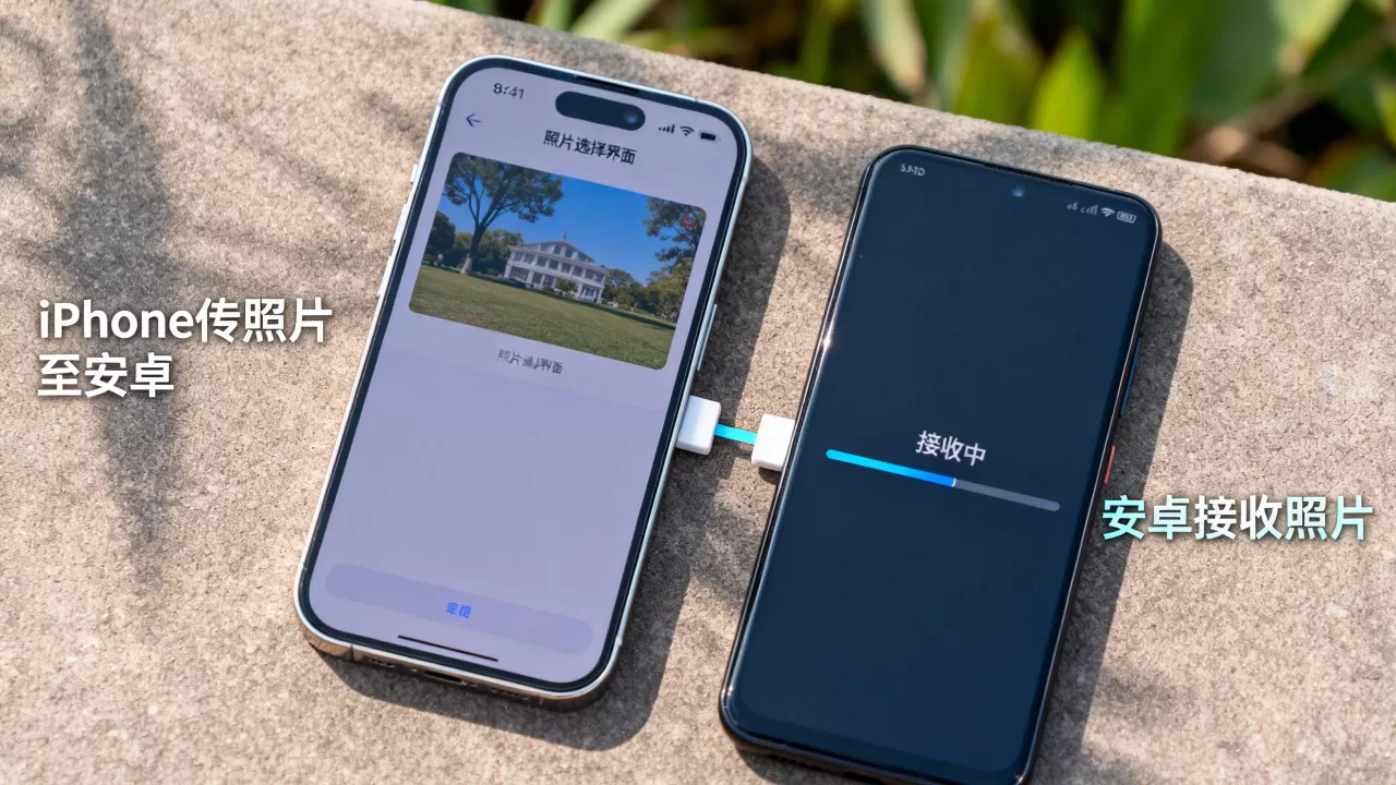 iphone怎么传照片给安卓，iphone安卓传照片