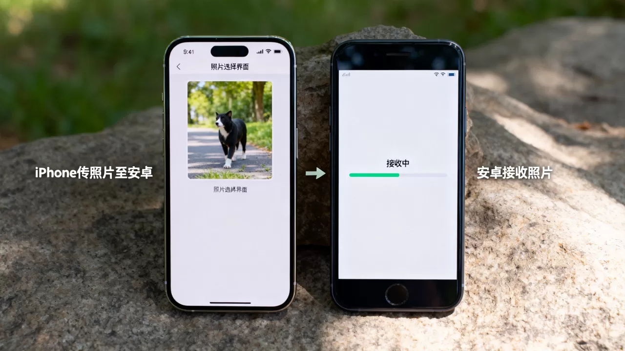 iphone怎么传照片给安卓，iphone安卓传照片