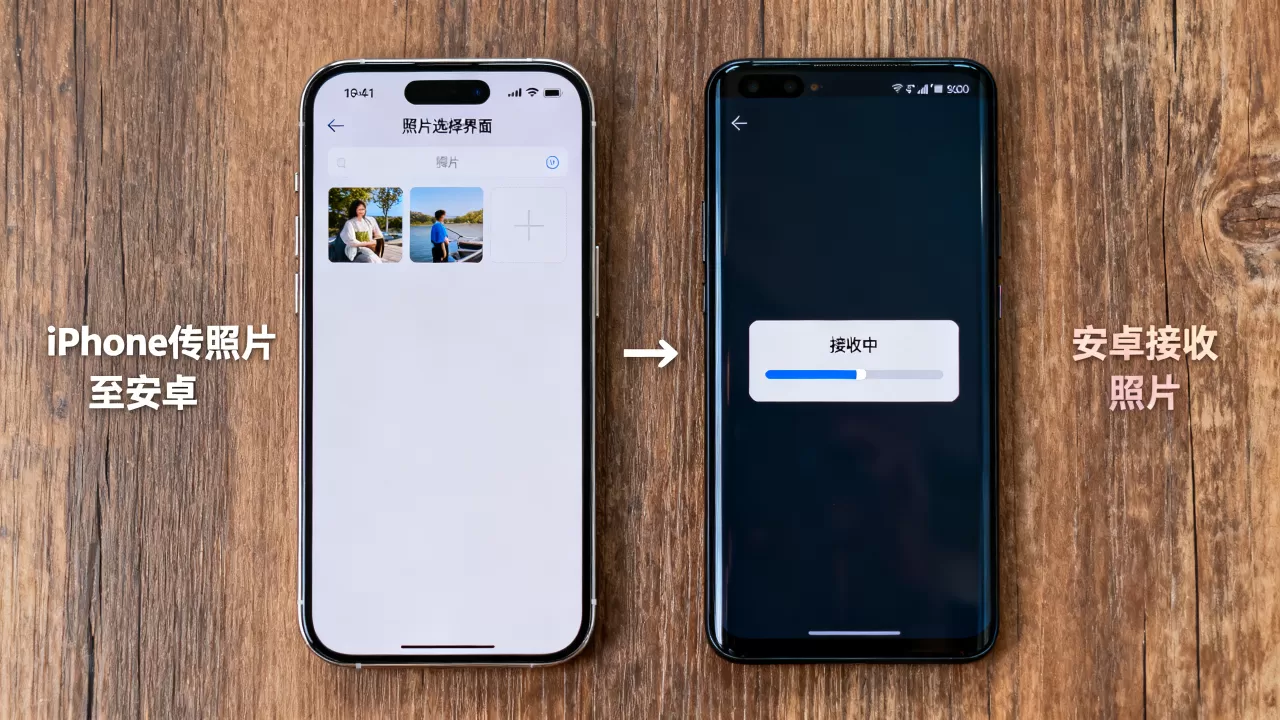 iphone怎么传照片给安卓，iphone安卓传照片