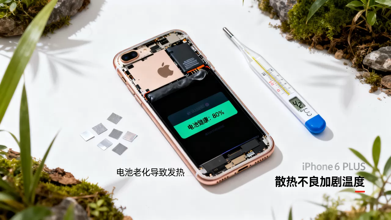 iPhone6 Plus发热怎么办，iPhone6 Plus电池老化发热原因