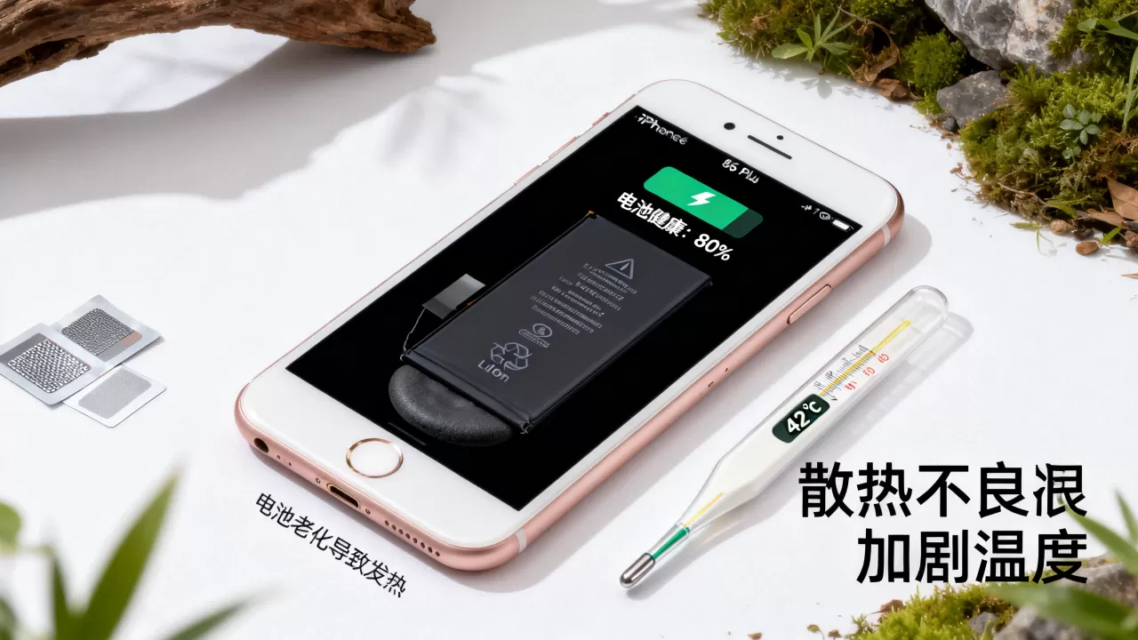 iPhone6 Plus发热怎么办，iPhone6 Plus电池老化发热原因