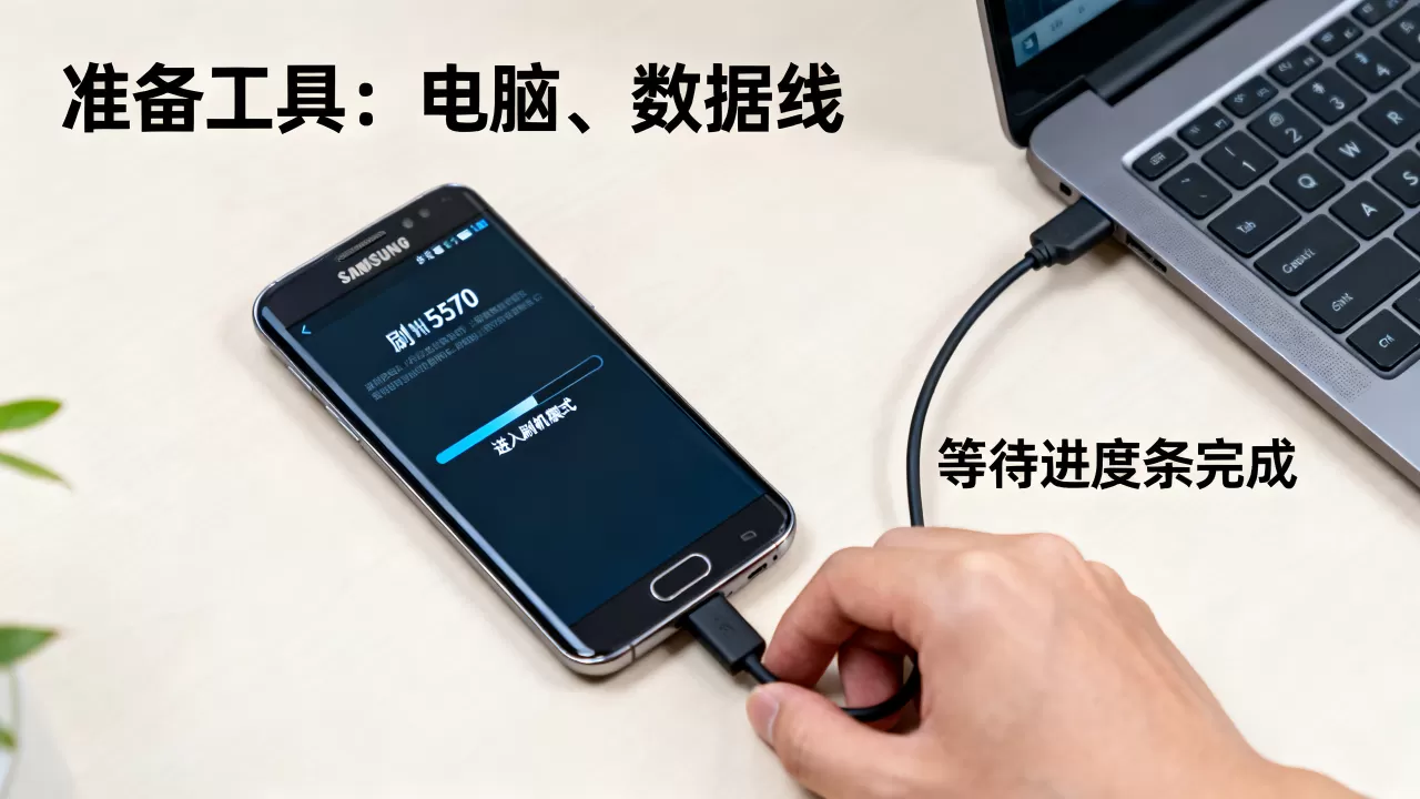 三星5570怎么刷机，三星5570刷机教程