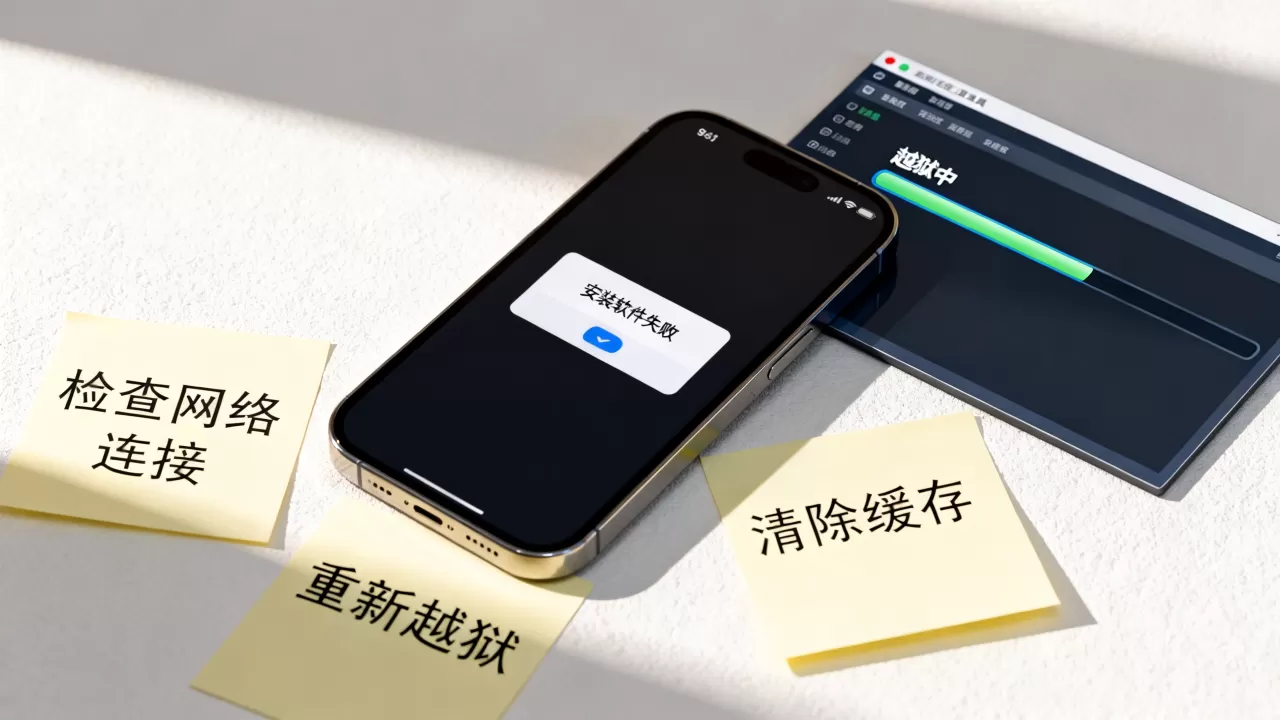 iPhone越狱安装软件失败怎么办？iOS越狱教程