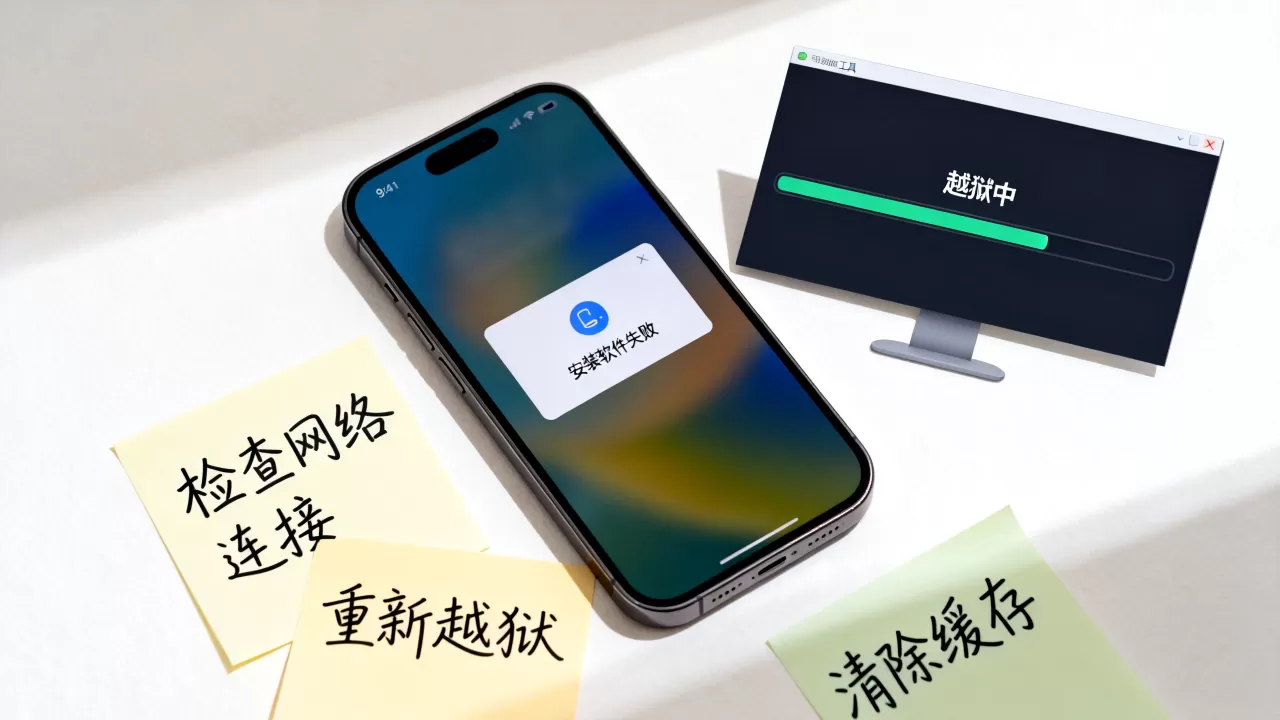 iPhone越狱安装软件失败怎么办？iOS越狱教程